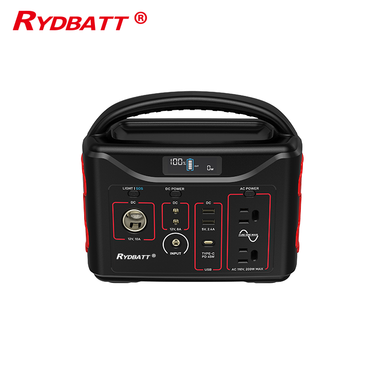 T600 780W Portable Power Station LiFePO? Battery 780W Output Outdoor Camping RV Emergency Backup Ryder