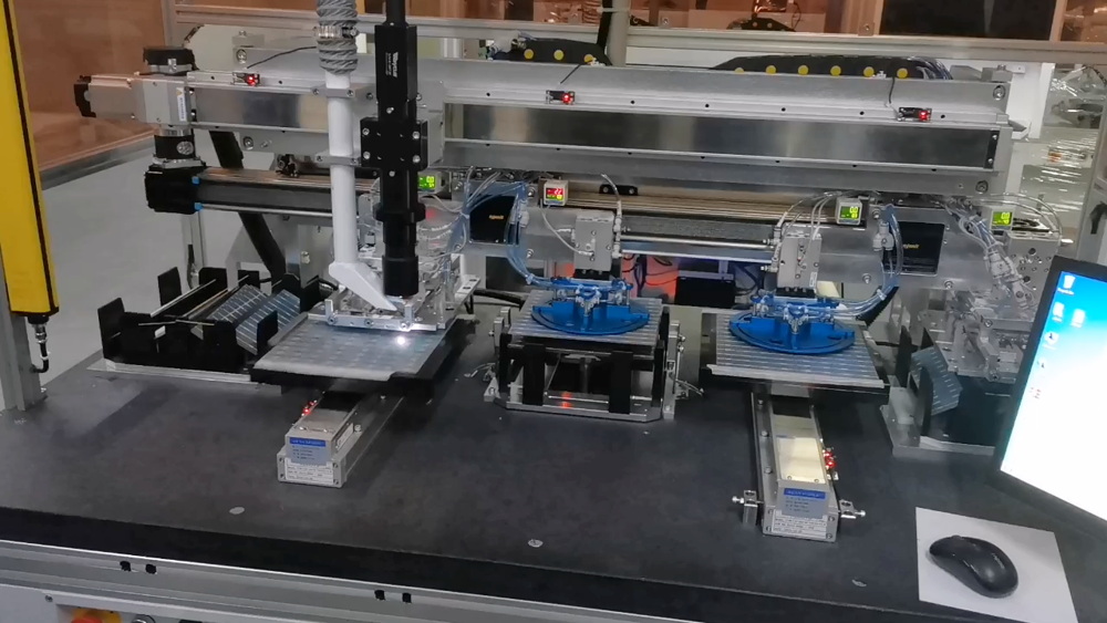 2021 PV Solar Cell Cutting Machine With Auto Divide 30W 1064nm Laser Scribing for Solar Panel Manufacturing