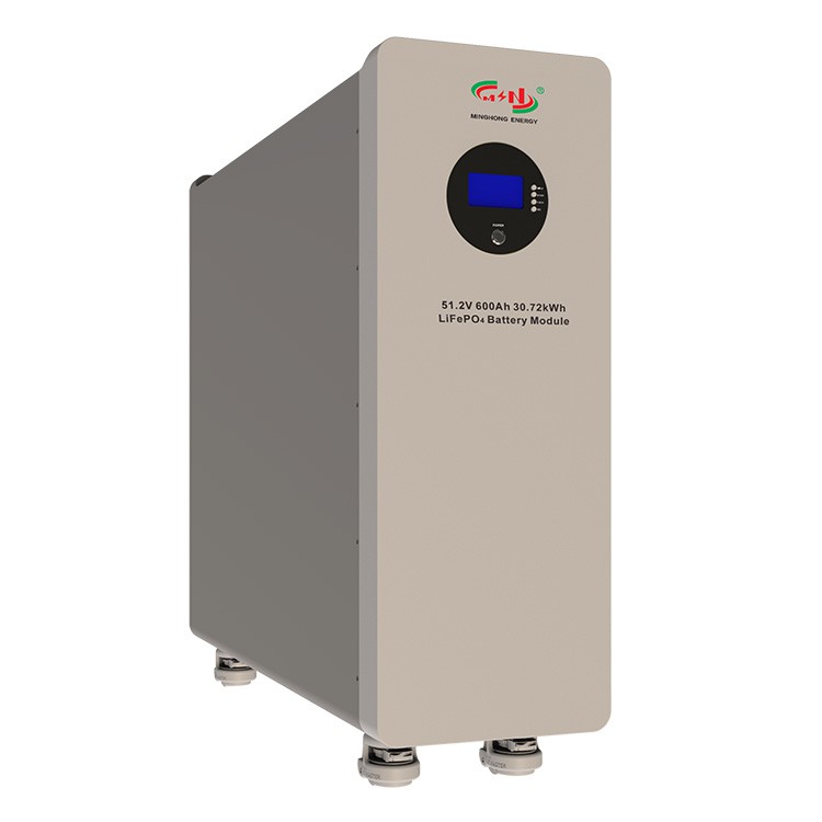 51.2V 600Ah Wheeled LiFePO4 Energy Storage Battery High-Capacity Solar Home Backup Power System