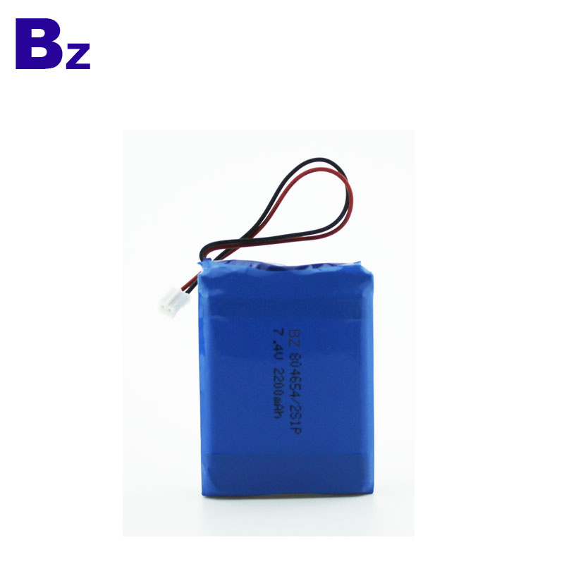 Polymer Li-Ion Battery 2200mAh 7.4V for Facial Cleanser Cosmetic Instrument BZ