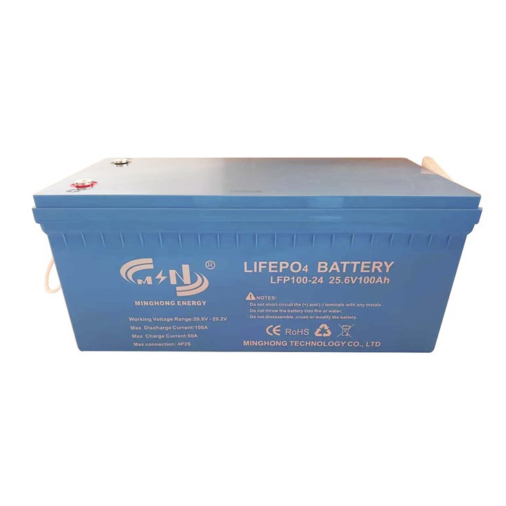 24V 100Ah Home Energy Storage LiFePO4 Battery Deep Cycle for Solar Off-Grid Systems MSN