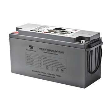 Sunstone Power 12V 200AH Lithium Battery 2.56kWh Energy Storage with Bluetooth Over 4000 Cycles, Low Self-Discharge, Bluetooth Monitoring for Solar Backup & Off-Grid Systems