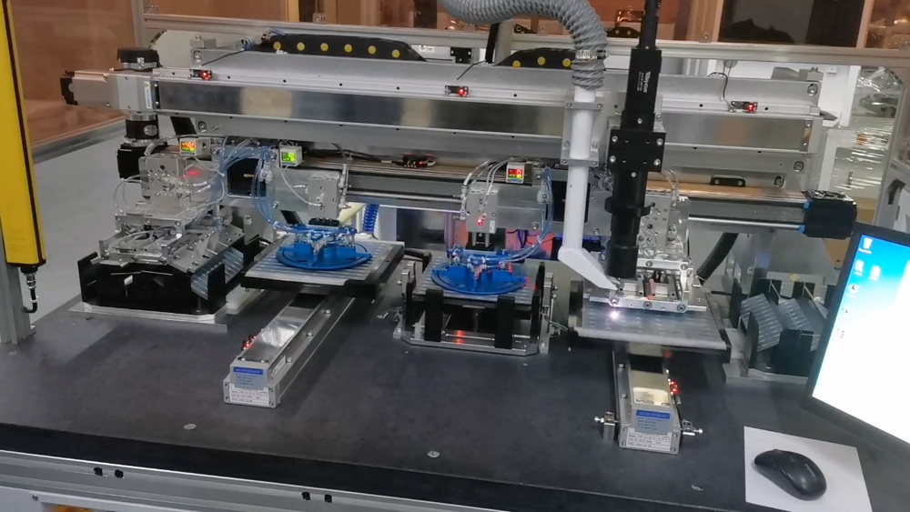 2021 PV Solar Cell Cutting Machine With Auto Divide 30W 1064nm Laser Scribing for Solar Panel Manufacturing