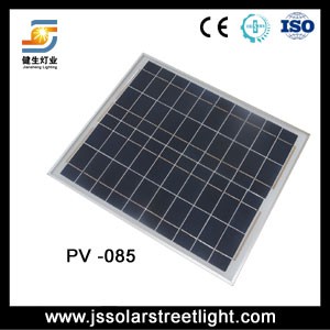 25W Poly Solar Panel CE & TUV Certified for Outdoor Lighting and Off-Grid Systems Jiansheng