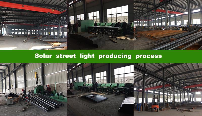 IP65 Bridgelux 30W Solar LED Street Light System High Efficiency Outdoor Lighting for Roadway Jiansheng