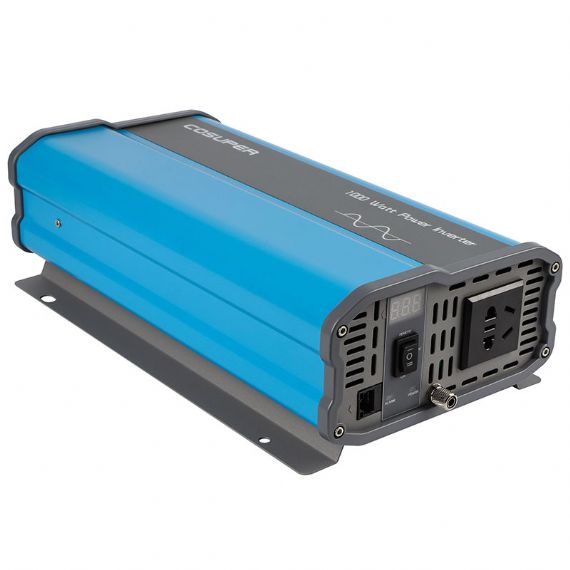 1000 W Pure Sine Wave Inverter 12V/24V/48V Input 100-120V/210-250V Output 2000W Peak Power for Solar Energy, Off-Grid & RV Systems