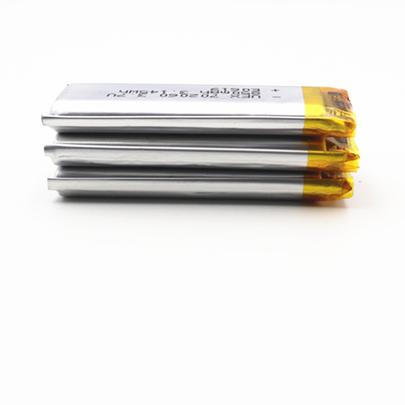 Li-polymer Battery 3.7V 850mAh High Energy Density for Fluorescent Lights UFX