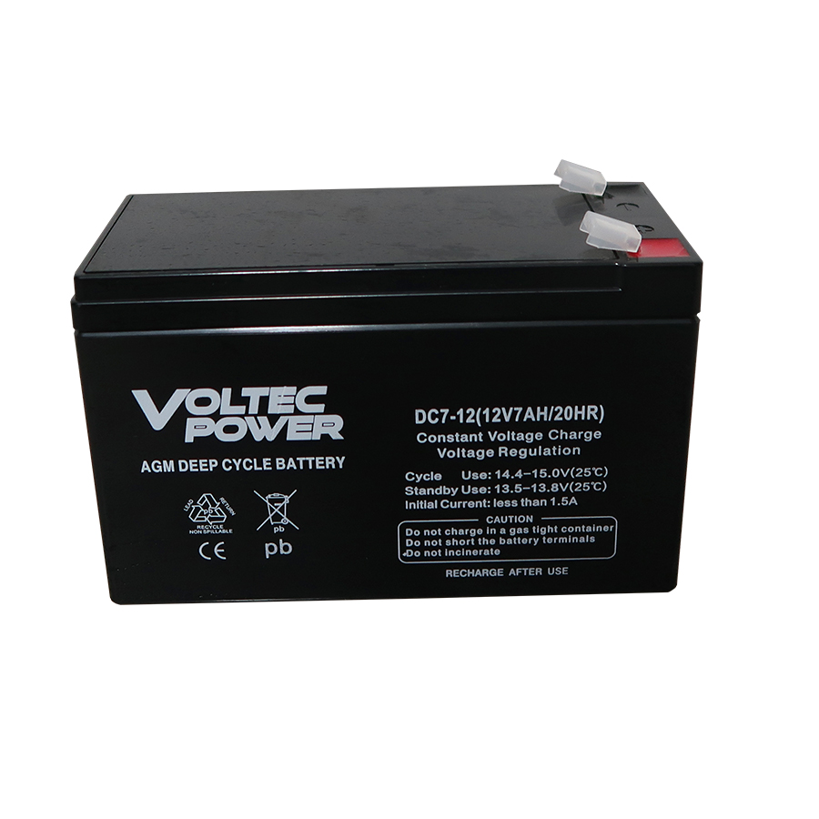 General Purpose Series Deep Cycle AGM Battery 6V/8V/12V 55-280AH High Power Density for Renewable Energy Systems VOLTEC