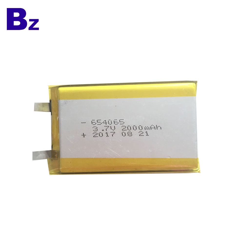 Lipo Battery 3.7V 2000mAh UL KC Certified for GPS Devices BZ