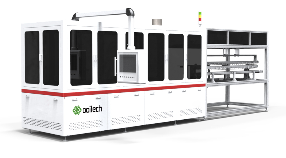 Tabber Stringer Machine 1200 PCS/Hour Solar Cell Welding for PV Panel Production Ooitech