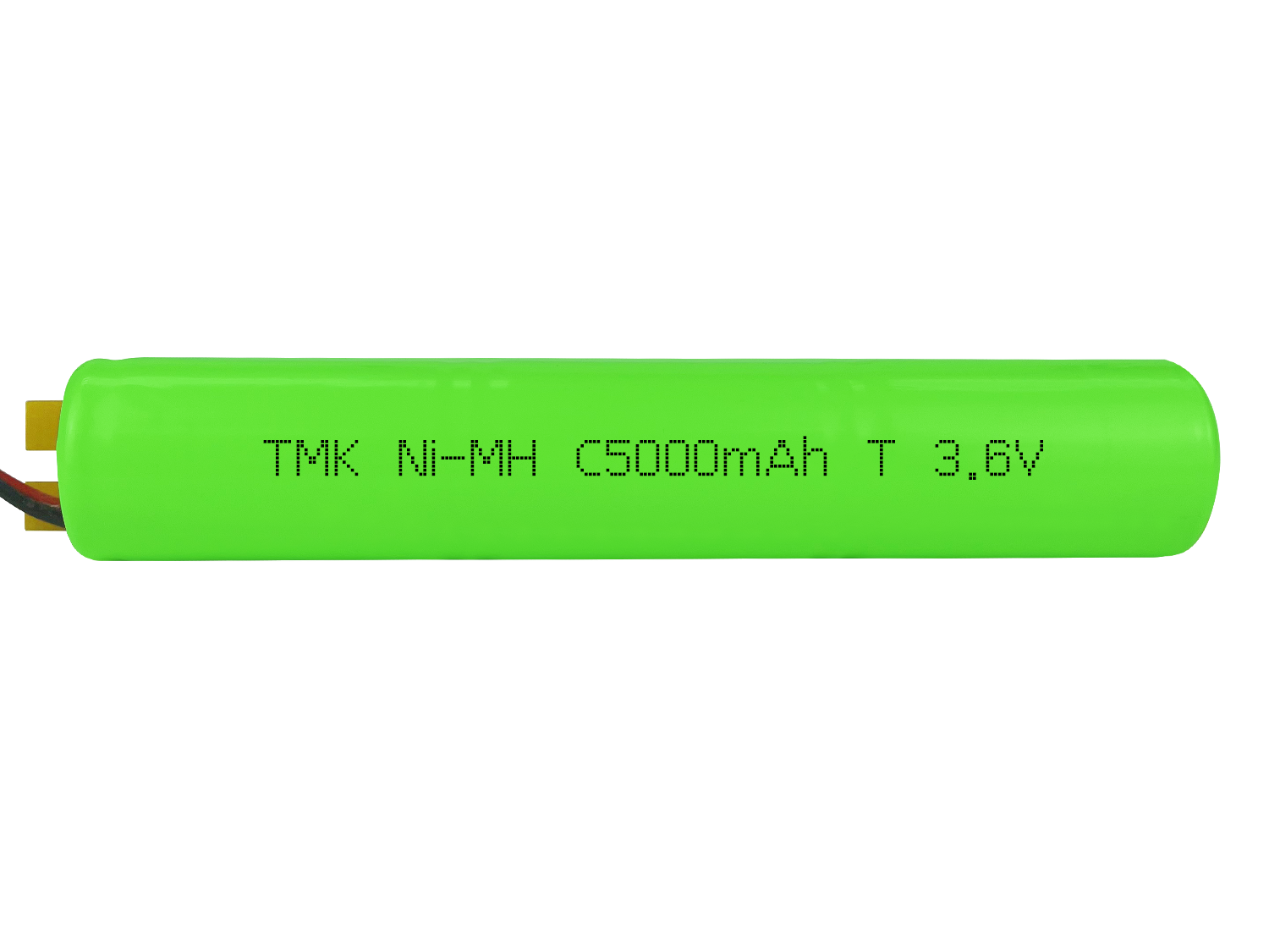 C5000mAh T 3.6V Ni-MH Battery High-Capacity Rechargeable for Flashlights, Solar Street Lights, Emergency Lighting Tmk