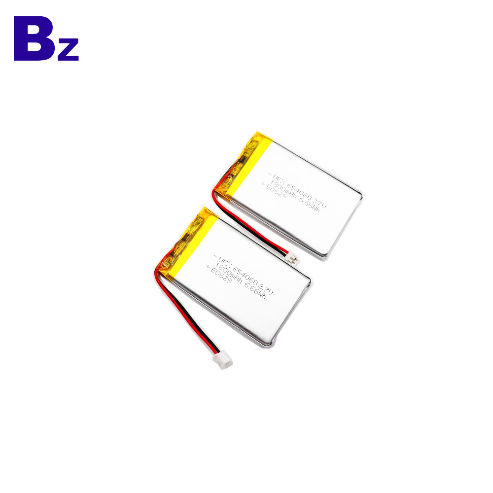 Lipo Battery 1800mAh 3.7V UL1642 Certified for Communication Devices UFX