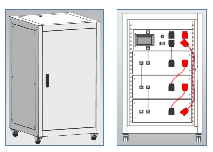 115V100Ah LiFePO4 Battery 36S High Cycle Life Telecom Backup Power Solution