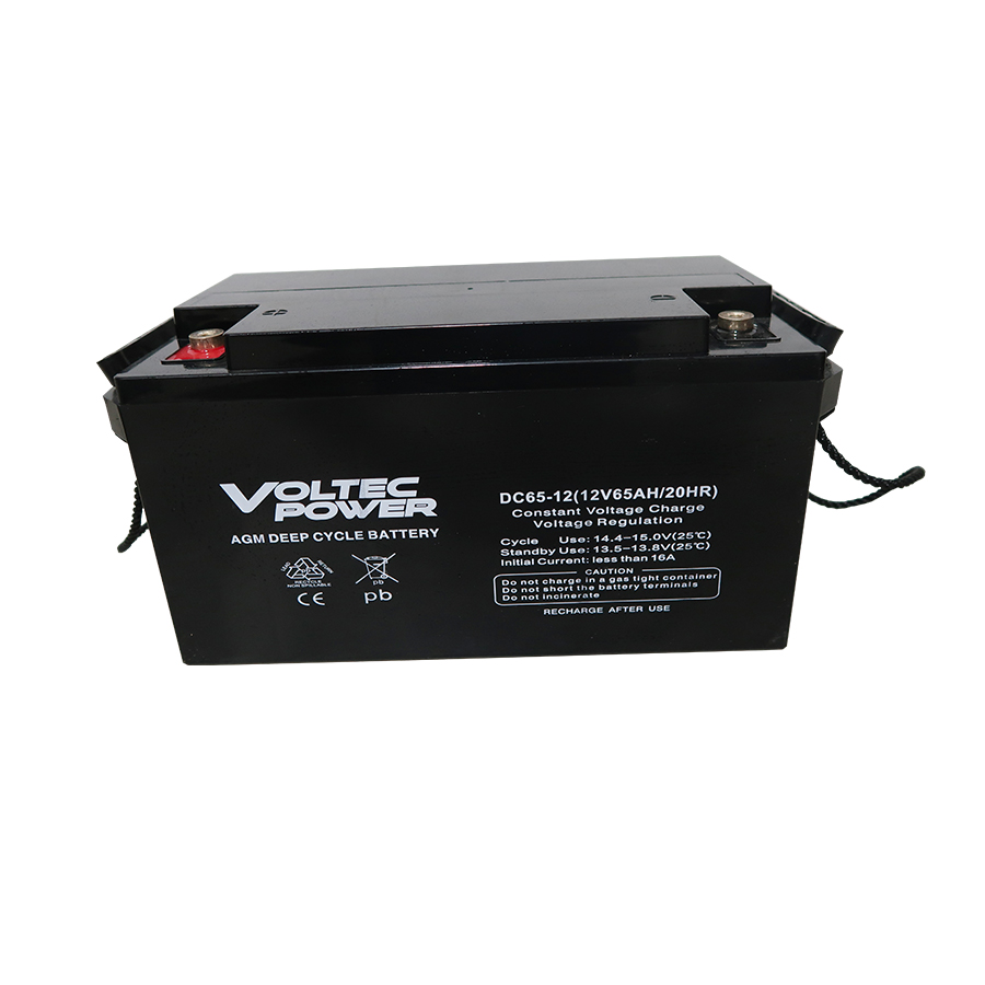 General Purpose Series Deep Cycle AGM Battery 6V/8V/12V 55-280AH High Power Density for Renewable Energy Systems VOLTEC