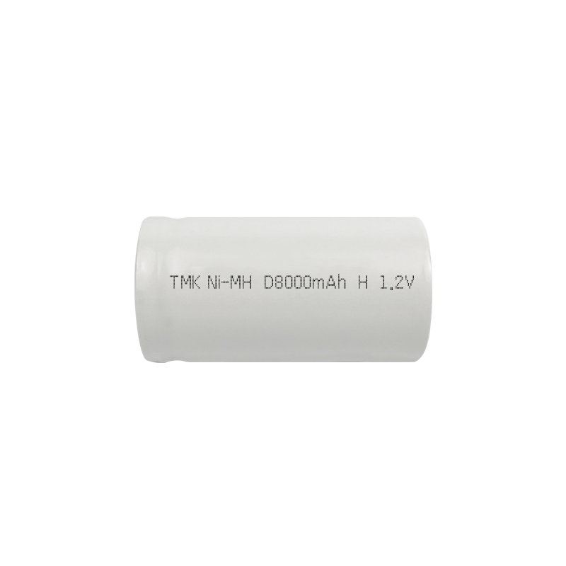 D8000mAh H 1.2V Ni-MH High-Capacity Rechargeable Battery for Solar Lighting and Emergency Systems TMK