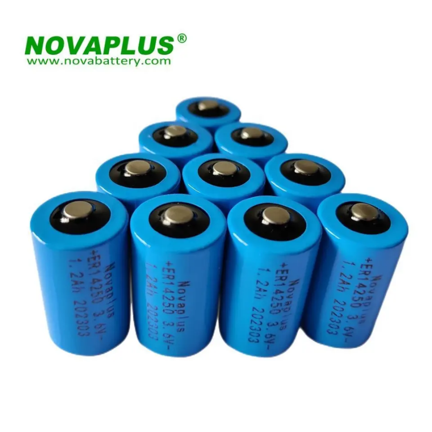 LiSOCl2 Battery 3.6V High Capacity Long Life for Utility Metering and GPS Tracking NovaBattery