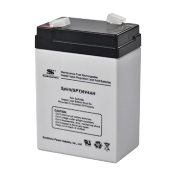 6V 4AH Rechargeable Sealed Lead Acid Battery AGM Technology Home UPS Backup Power Sunstone Power