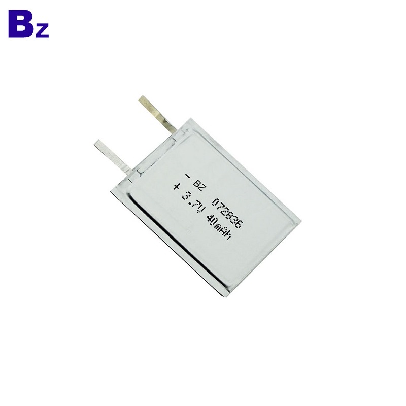 Lipo Battery 3.7V 40mAh Super-thin Rechargeable for Intelligent Card BENZO