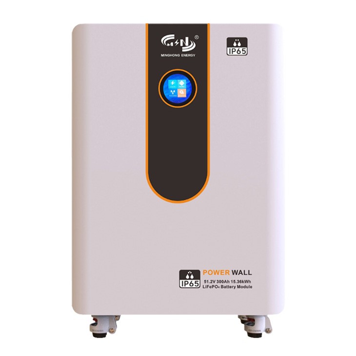 IP65 51.2v 300ah Powerwall Lifepo4 Battery LiFePO4 High-Capacity Wall-Mounted Solar Energy Storage for Household and RV