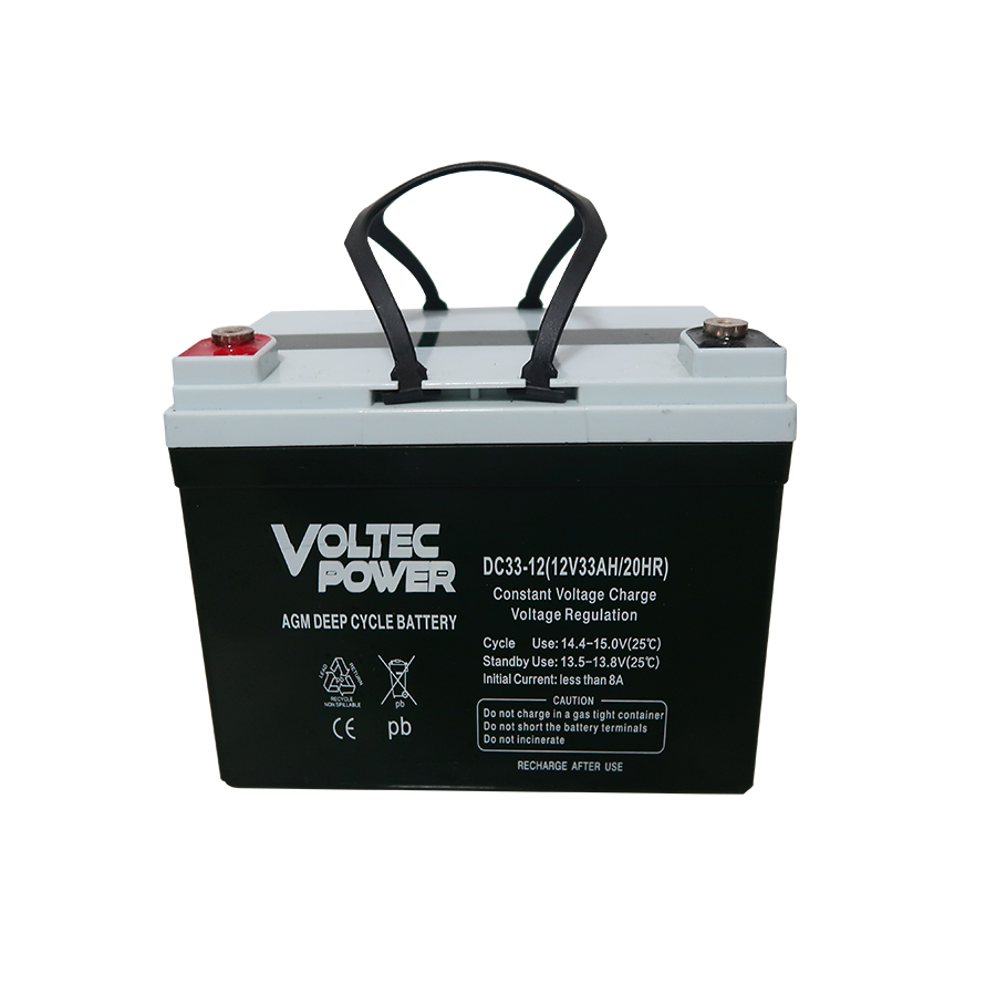 General Purpose Series Deep Cycle AGM Battery 6V/8V/12V 55-280AH High Power Density for Renewable Energy Systems VOLTEC