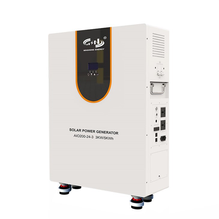 Solar Energy Storage System 3kw 5kwh All-in-One LiFePO4 Battery High-Efficiency Home Backup Power Solution