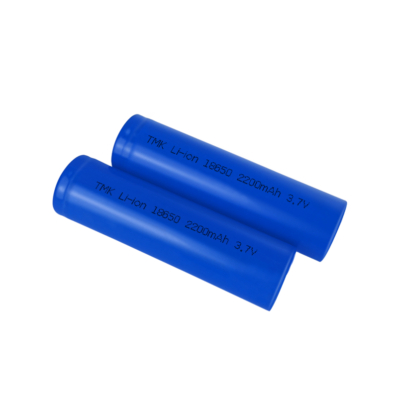 18650 2200mAh Lithium Battery Low Temperature Resistance 3000 Cycle Life for Power Tools Solar Lighting