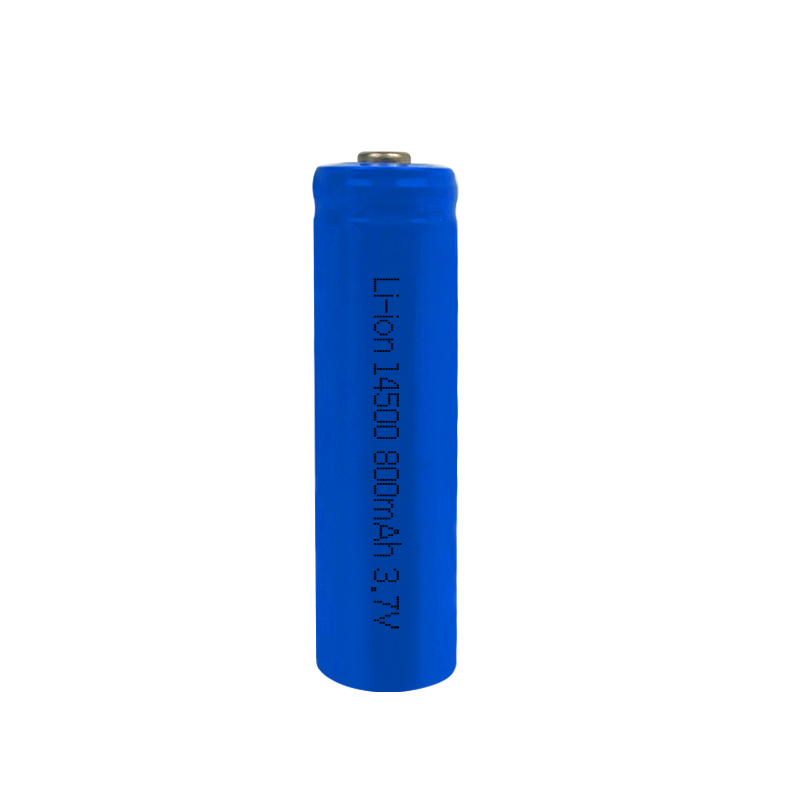 Li-ion 14500-800mAh-3.7V Ternary Lithium High Cycle Life 3000 for Power Tools, Solar Lighting, Medical Devices