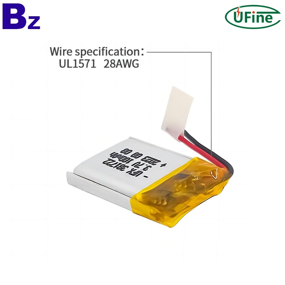 Lipo Cell Factory Professional Customized 3.7V 100mAh Battery for Remote Control UFX 381722