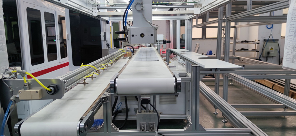 Solar Panel Tabber Stringer Machine 1200 PCS/Hour 156-166mm Cells Welding for PV Module Manufacturing Ooitech