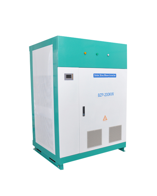BZP-200KW 480VDC Input 3 Phase Power Inverter Pure Sine Wave High Efficiency for Solar Wind Energy Storage Systems Bangzhao