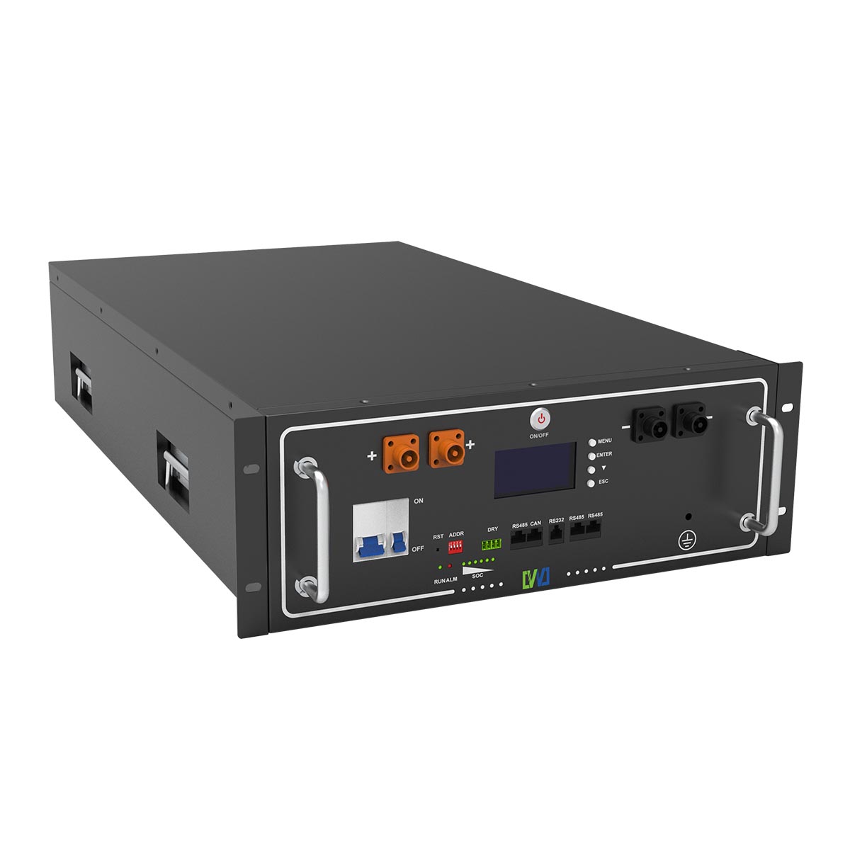 LV PowerStone 51.2V 100Ah 200Ah Rack-mounted Battery for Home and Commercial Energy Storage