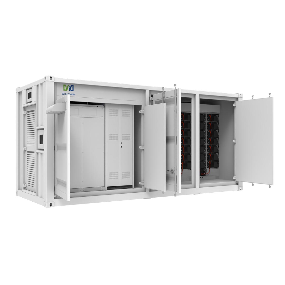 Containerized PowerCube Battery Energy Storage System 500kW/1MWh for Grid-Scale and Commercial Use