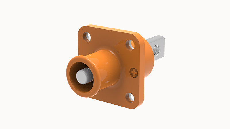 ESS-100A-16-B/S-OR-00 100A 1500V IP67 Busbar/Screw Energy Storage Connector for Solar Battery Systems
