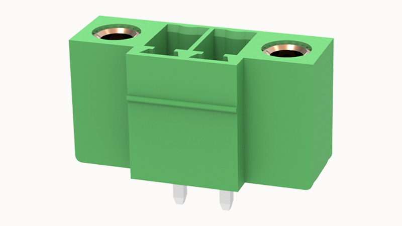 15EDGVM-3.5-02P Pluggable Terminal Block 7A 250V Tin-plated Contact for PCB in Green DGS