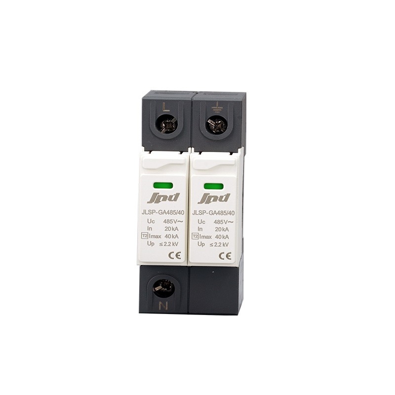 AC SPD Power Surge Protective Device 40kA 485V Type 2 for Solar PV and Energy Storage Systems Jinli
