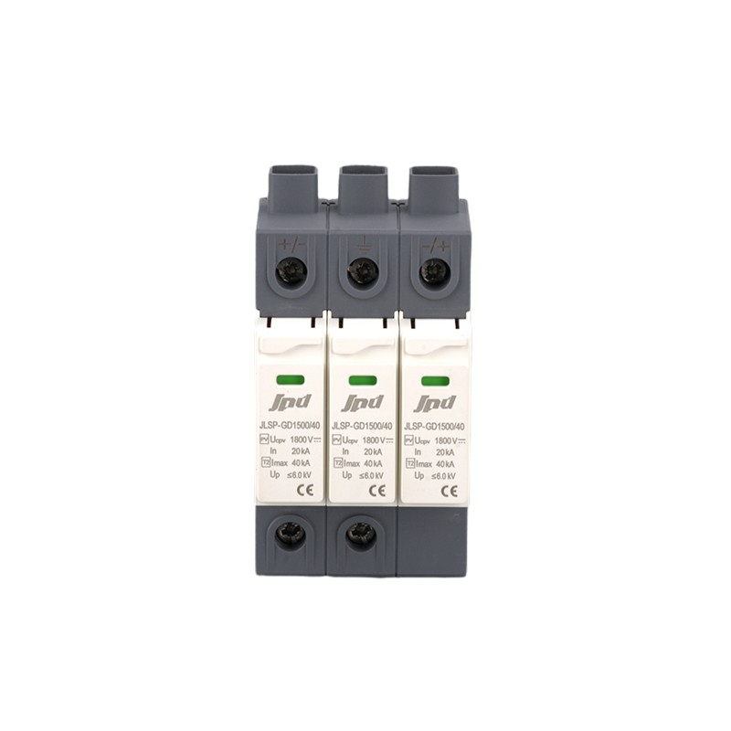 Surge Protector 1500V 40kA IP20 DIN Rail Mount for Solar PV Systems Jinli