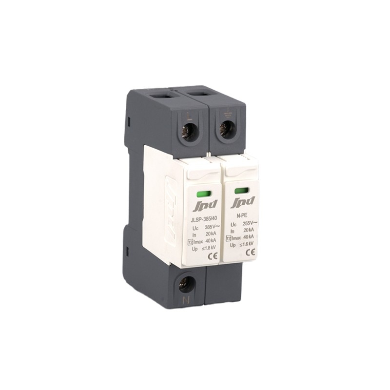 AC Surge Protective Device 40kA 385V Type 2 for Solar PV and Energy Storage Systems Jinli Power