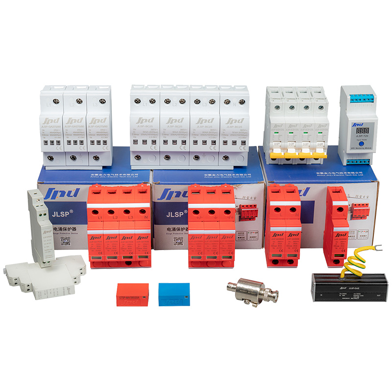 Solar Surge Protector 800V 40kA Type 2 for PV System DC Side Protection Jinli