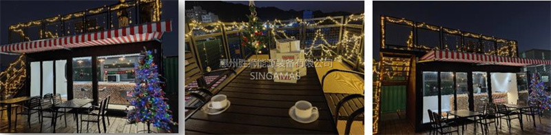 Café Container Modular Coffee Shop Unit Portable Café Solution for Commercial Pop-up Stores and Outdoor Events