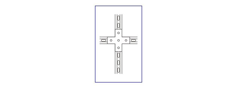 Flat Connectors 2.0KN Load Capacity Quick-Install for Solar and Energy Storage Mounting Systems