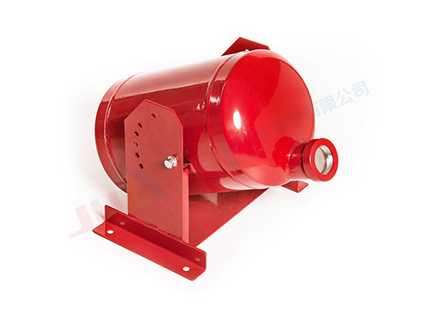 Non-storage floor-type ultrafine powder automatic fire extinguishing device (solid-gas conversion type) for energy storage and battery systems