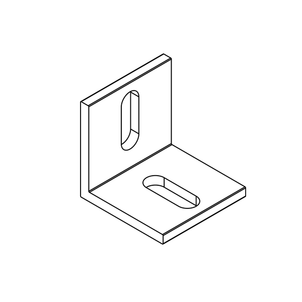 L-clamp AL6005-T5 Anodized for Photovoltaic Mounting on Tile Roofs Chuanda Solar