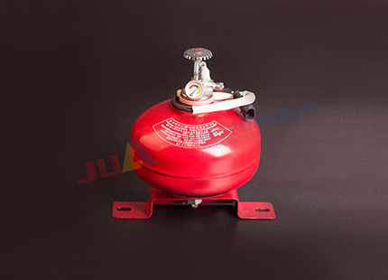 Car with ultra-fine dry powder fire extinguishing device (storage pressure type) for Electric Vehicle and Energy Storage Systems