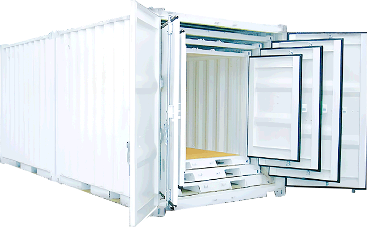Multiplex Container&Mini Container Spliceable for Transport Disassemblable for Use Military-Grade ISO Certified