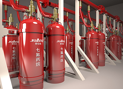 Heptafluoropropane Automatic Fire Extinguishing System Clean Agent Fire Suppression for Energy Storage and Battery Facilities