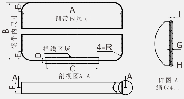 Battery Strap 65Mn Steel with Zinc Plating for Battery Module Reinforcement in Energy Storage Systems