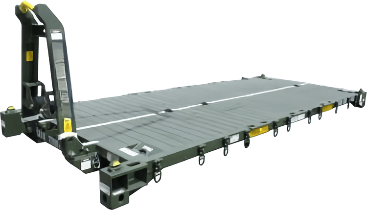 Frame Container & Platform Container Customizable Size Heavy Equipment Transport for Energy Storage and Battery Logistics