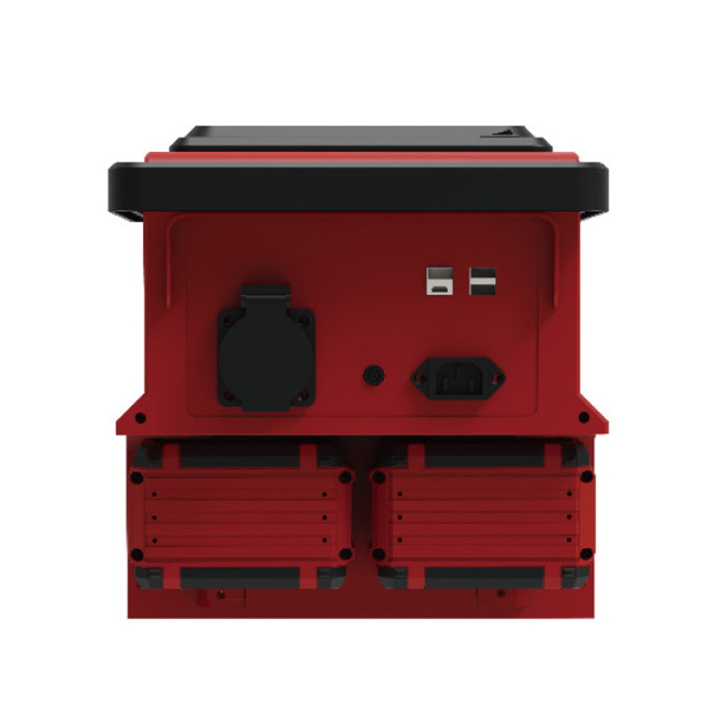 HE500 Portable Energy Storage Ice Maker with 74Wh High-Rate Lithium Battery for Outdoor Camping, Field Travel and Emergency Use