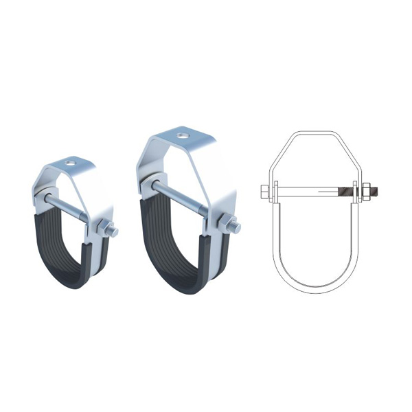 U Pipe-Rings Heavy-Duty Seismic Support for Solar & Energy Storage Systems ChuanDa