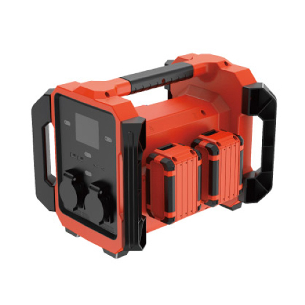 ET0700 18V 72WHX4 220V-240V 50HZ 700W Portable Power Station for Outdoor Backup Energy Supply